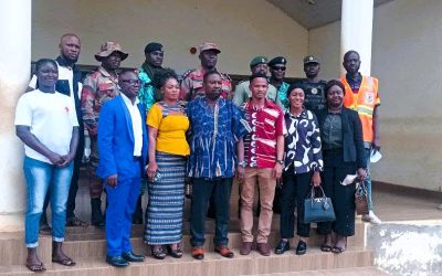 The Bia East NADMO Secretariat Inaugurated the Bia East District Disaster Management committee