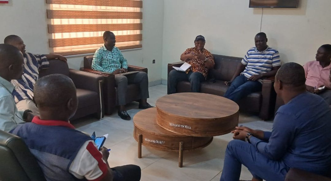 Meeting with Regional director for Community Water and Sanitation Agency