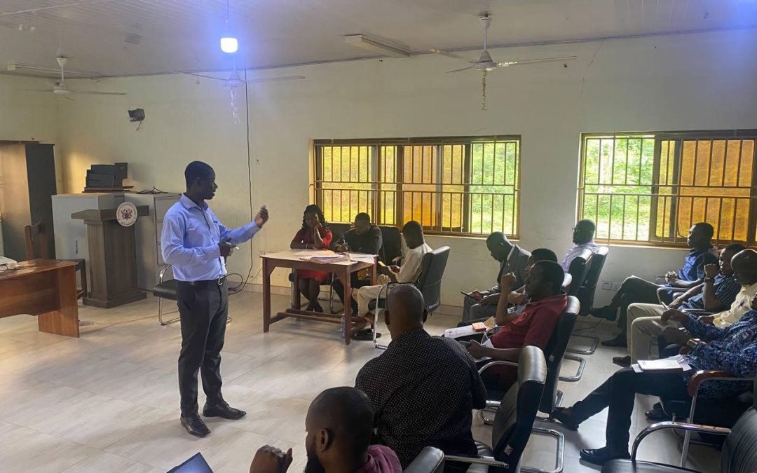 Bia East District Assembly Holds 3rd Quarter DPCU Meeting.