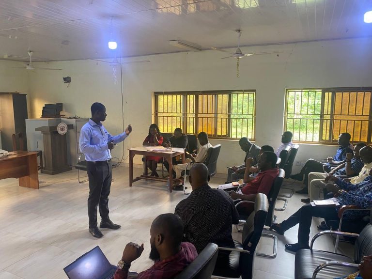 Bia East District Assembly Holds 3rd Quarter DPCU Meeting.