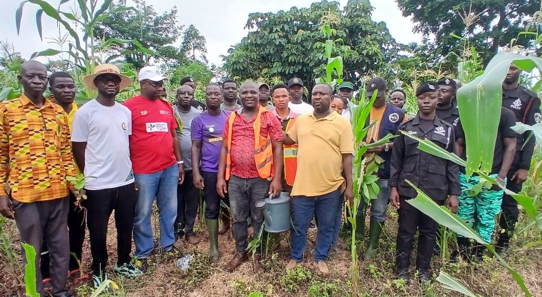 Bia East District Assembly Embarks on District-Wide Tree Planting Exercise to Mitigate Climate Change